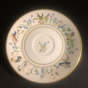 Tiffany & Co Limoges France Audubon Porcelain Saucer